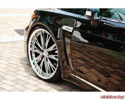 AimGain Pure VIP Front Ducted Fenders L+R FRP Lexus LS460 | LS600h | LS600hL Base 2006-2009 - AIM-PVIP-LS460/600H-Z-FF-FRP