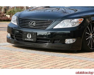 AimGain Pure VIP Front Bumper FRP Lexus LS460 | 460L Base 2009-2012 - AIM-PVIP-LS460/L-CH-FB-FRP