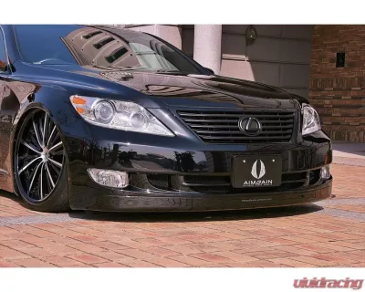 AimGain Pure VIP Front Bumper FRP Lexus LS460 | 460L Base 2009-2012 - AIM-PVIP-LS460/L-CH-FB-FRP