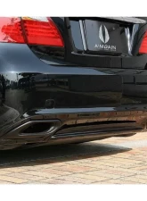 AimGain Pure VIP Rear Bumper FRP Lexus LS460 | 460L Base 2009-2012                                     - AIM-PVIP-LS460/L-CH-RB-FRP - Image 2