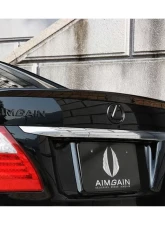 AimGain Pure VIP Trunk Spoiler FRP Lexus LS460 | 460L Base 2009-2012                                     - AIM-PVIP-LS460/L-CH-TS-FRP - Image 2