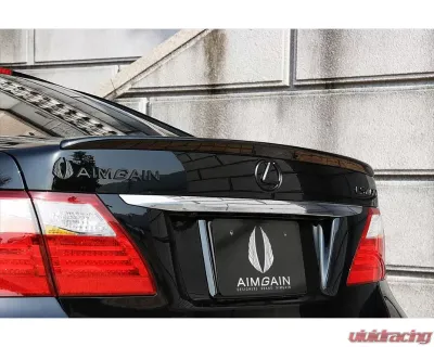 AimGain Pure VIP Trunk Spoiler FRP Lexus LS460 | 460L Base 2009-2012 - AIM-PVIP-LS460/L-CH-TS-FRP