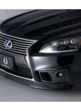 AimGain Pure VIP Front Bumper FRP Lexus LS460 | LS600h | LS460L | LS600hL Base 2012-2017                                     - AIM-PVIP-LS460/LS600HB-K-FB-FRP - Image 3