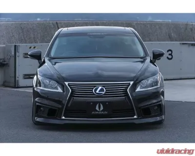 AimGain Pure VIP Front Bumper FRP Lexus LS460 | LS600h | LS460L | LS600hL Base 2012-2017 - AIM-PVIP-LS460/LS600HB-K-FB-FRP