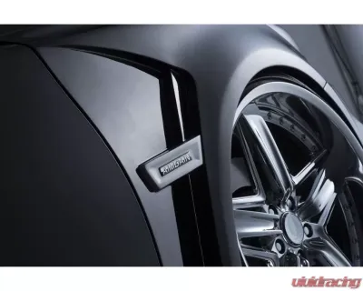 AimGain Pure VIP Front Ducted Fenders L+R FRP Lexus LS460 | LS600h | LS460L | LS600hL Base 2012-2017 - AIM-PVIP-LS460/LS600HB-K-FF-FRP