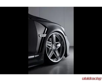 AimGain Pure VIP Front Ducted Fenders L+R FRP Lexus LS460 | LS600h | LS460L | LS600hL Base 2012-2017 - AIM-PVIP-LS460/LS600HB-K-FF-FRP