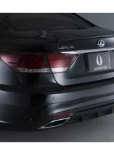 AimGain Pure VIP Rear Bumper FRP Lexus LS460 | LS600h | LS460L | LS600hL Base 2012-2017                                     - AIM-PVIP-LS460/LS600HB-K-RB-FRP - Image 3