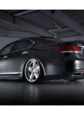 AimGain Pure VIP Rear Bumper FRP Lexus LS460 | LS600h | LS460L | LS600hL Base 2012-2017                                     - AIM-PVIP-LS460/LS600HB-K-RB-FRP - Image 2
