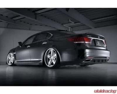 AimGain Pure VIP Rear Bumper FRP Lexus LS460 | LS600h | LS460L | LS600hL Base 2012-2017 - AIM-PVIP-LS460/LS600HB-K-RB-FRP