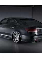 AimGain Pure VIP Rear Bumper FRP Lexus LS460 | LS600h | LS460L | LS600hL Base 2012-2017                                     - AIM-PVIP-LS460/LS600HB-K-RB-FRP - Image 3