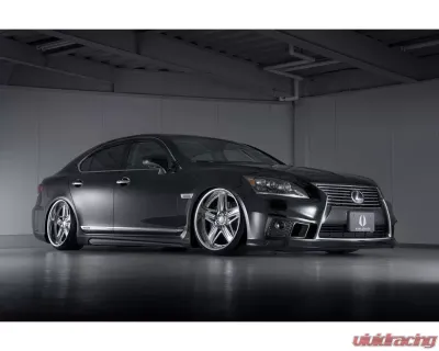AimGain Pure VIP Side Skirts L+R FRP Lexus LS460 | LS600h | LS460L | LS600hL Base 2012-2017 - AIM-PVIP-LS460/LS600HB-K-SS-FRP