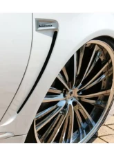 AimGain Pure VIP Front Ducted Fenders L+R FRP Lexus LS600h | LS600hL Base 2009-2012                                     - AIM-PVIP-LS600H/HL-CH-FF-FRP - Image 2