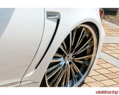 AimGain Pure VIP Front Ducted Fenders L+R FRP Lexus LS600h | LS600hL Base 2009-2012 - AIM-PVIP-LS600H/HL-CH-FF-FRP