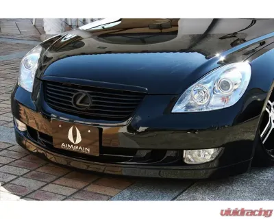 AimGain Pure VIP Front Bumper W/ Mesh FRP Lexus SC430 2005-2010 - AIM-PVIP-SC430-K-FB-FRP