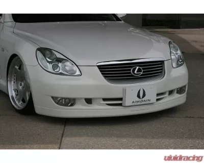 AimGain Pure VIP Front Bumper W/ Mesh FRP Lexus SC430 2001-2005 - AIM-PVIP-SC430-Z-FB-FRP