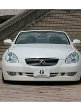 AimGain Pure VIP Front Bumper W/ Mesh FRP Lexus SC430 2001-2005                                     - AIM-PVIP-SC430-Z-FB-FRP - Image 2