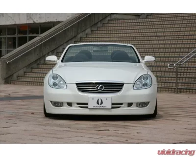 AimGain Pure VIP Front Bumper W/ Mesh FRP Lexus SC430 2001-2005 - AIM-PVIP-SC430-Z-FB-FRP