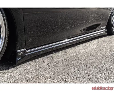 AimGain Pure VIP Exe Side Spoilers L+R FRP Lexus ES300h F-Sport | VERSION L Zenki 2018-2022 - AIM-PVIPEXE-ES300H-Z-SS-FRP
