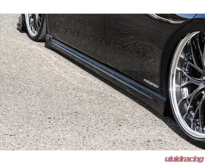 AimGain Pure VIP Exe Side Spoilers L+R FRP Lexus ES300h F-Sport | VERSION L Zenki 2018-2022 - AIM-PVIPEXE-ES300H-Z-SS-FRP
