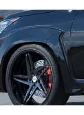 AimGain Pure VIP Exe Front Wide Fenders L+R FRP Lexus LX570 Kouki 2015-2021                                     - AIM-PVIPEXE-LX570-K-FF-FRP - Image 2