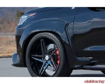 AimGain Pure VIP Exe Front Wide Fenders L+R FRP Lexus LX570 Kouki 2015-2021 - AIM-PVIPEXE-LX570-K-FF-FRP