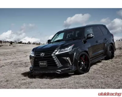 AimGain Pure VIP Exe Front Wide Fenders L+R FRP Lexus LX570 Kouki 2015-2021 - AIM-PVIPEXE-LX570-K-FF-FRP