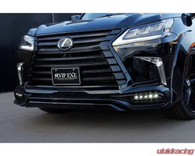 AimGain Pure VIP Exe Front Spoiler FRP Lexus LX570 Kouki 2015-2021 - AIM-PVIPEXE-LX570-K-FS-FRP