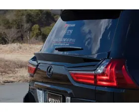 AimGain Pure VIP Exe Rear Gate Spoiler FRP Lexus LX570 Kouki 2015-2021