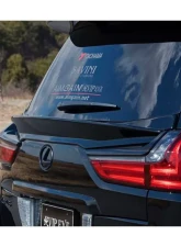 AimGain Pure VIP Exe Rear Gate Spoiler FRP Lexus LX570 Kouki 2015-2021                                     - AIM-PVIPEXE-LX570-K-RGS-FRP - Image 3