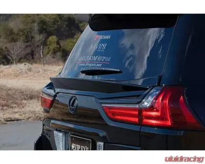 AimGain Pure VIP Exe Rear Gate Spoiler FRP Lexus LX570 Kouki 2015-2021 - AIM-PVIPEXE-LX570-K-RGS-FRP