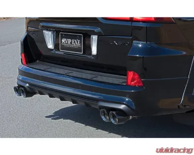 AimGain Pure VIP Exe Rear Half Spoiler Type 1 FRP Lexus LX570 Kouki 2015-2021 - AIM-PVIPEXE-LX570-K-RHST1-FRP