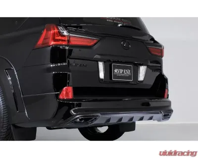 AimGain Pure VIP Exe Rear Half Spoiler Type 2 FRP Lexus LX570 Kouki 2015-2021 - AIM-PVIPEXE-LX570-K-RHST2-FRP