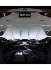 AimGain Pure VIP Exe Carbon Shot Loop Muffler 200T S/S + Carbon Tips Lexus RX450h | 200t F-Sport Zenki 2016-2019                                     - AIM-PVIPEXE-RX450HFS-Z-CSLM-SS - Image 2