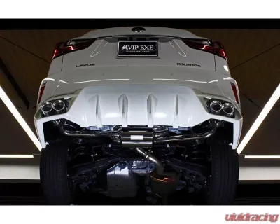 AimGain Pure VIP Exe Carbon Shot Loop Muffler 200T S/S + Carbon Tips Lexus RX450h | 200t F-Sport Zenki 2016-2019 - AIM-PVIPEXE-RX450HFS-Z-CSLM-SS