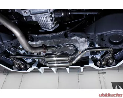 AimGain Pure VIP Exe Carbon Shot Loop Muffler 200T S/S + Carbon Tips Lexus RX450h | 200t F-Sport Zenki 2016-2019 - AIM-PVIPEXE-RX450HFS-Z-CSLM-SS