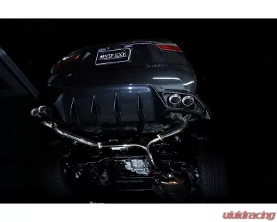 AimGain Pure VIP Exe Carbon Shot Muffler 450H S/S + Carbon Tips Lexus RX450h | 200t F-Sport Zenki 2016-2019 - AIM-PVIPEXE-RX450HFS-Z-CSM-SS