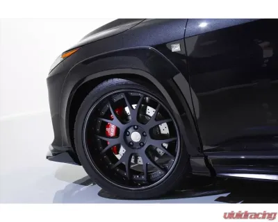 AimGain Pure VIP Exe Front Over Fenders L+R FRP Lexus RX450h | 200t F-Sport Zenki 2016-2019 - AIM-PVIPEXE-RX450HFS-Z-FF-FRP