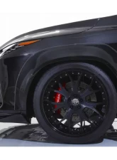 AimGain Pure VIP Exe Front Over Fenders L+R FRP Lexus RX450h | 200t F-Sport Zenki 2016-2019                                     - AIM-PVIPEXE-RX450HFS-Z-FF-FRP - Image 2