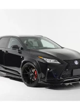 AimGain Pure VIP Exe Front Under Spoiler FRP Lexus RX450h | 200t F-Sport Zenki 2016-2019                                     - AIM-PVIPEXE-RX450HFS-Z-FUS-FRP - Image 3