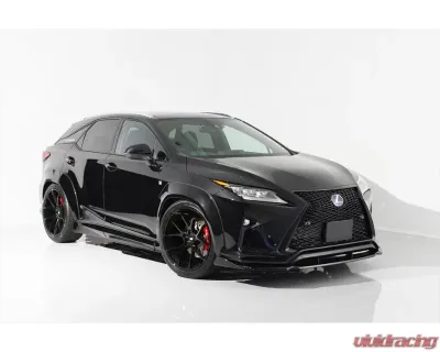 AimGain Pure VIP Exe Front Under Spoiler FRP Lexus RX450h | 200t F-Sport Zenki 2016-2019 - AIM-PVIPEXE-RX450HFS-Z-FUS-FRP