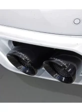 AimGain Pure VIP Exe Black Shot Muffler Cutter 200T S/S Black Tips Lexus RX450h | 200t Version-L Zenki 2016-2019                                     - AIM-PVIPEXE-RX450HVL-Z-BSMC-SS - Image 2