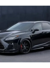 AimGain Pure VIP Exe Side Skirts L+R FRP Lexus RX450h | 200t Version-L Zenki 2016-2019                                     - AIM-PVIPEXE-RX450HVL-Z-SS-FRP - Image 2