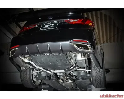 AimGain Pure VIP GT Jata Exhaust System S/S Lexus GS450h | 350 | 250 | 300h Zenki 2011-2015 - AIM-PVIPGT-10GS-Z-JATAM-SS