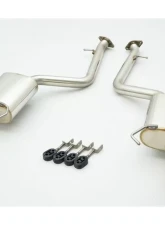 AimGain Pure VIP GT Jata Exhaust System S/S Lexus GS450h | 350 | 250 | 300h Zenki 2011-2015                                     - AIM-PVIPGT-10GS-Z-JATAM-SS - Image 2