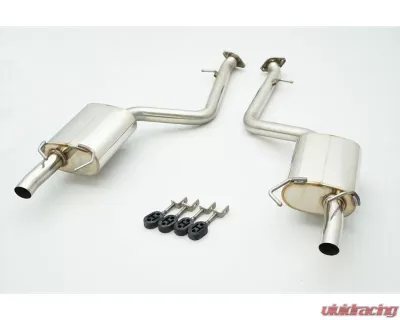 AimGain Pure VIP GT Jata Exhaust System S/S Lexus GS450h | 350 | 250 | 300h Zenki 2011-2015 - AIM-PVIPGT-10GS-Z-JATAM-SS