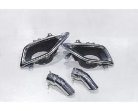 AimGain Pure VIP Muffler Finisher + Muffler Cutter Set S/S Lexus GS450h | 350 | 250 | 300h Zenki 2011-2015