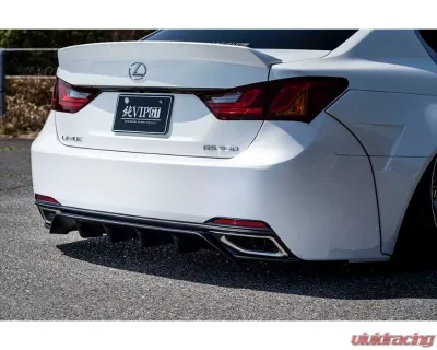 AimGain Pure VIP GT Rear Bumper FRP Lexus GS450h | 350 | 250 | 300h Zenki 2011-2015 - AIM-PVIPGT-10GS-Z-RB-FRP