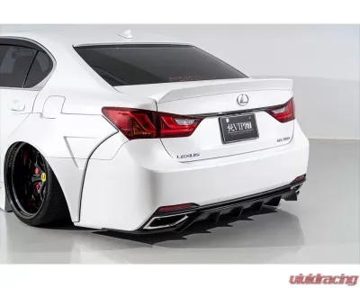AimGain Pure VIP GT Rear Bumper FRP Lexus GS450h | 350 | 250 | 300h Zenki 2011-2015 - AIM-PVIPGT-10GS-Z-RB-FRP