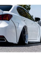 AimGain Pure VIP GT Rear Wide Fenders L+R FRP Lexus GS450h | 350 | 250 | 300h Zenki 2011-2015                                     - AIM-PVIPGT-10GS-Z-RWF-FRP - Image 2