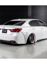 AimGain Pure VIP GT Rear Wide Fenders L+R FRP Lexus GS450h | 350 | 250 | 300h Zenki 2011-2015                                     - AIM-PVIPGT-10GS-Z-RWF-FRP - Image 2